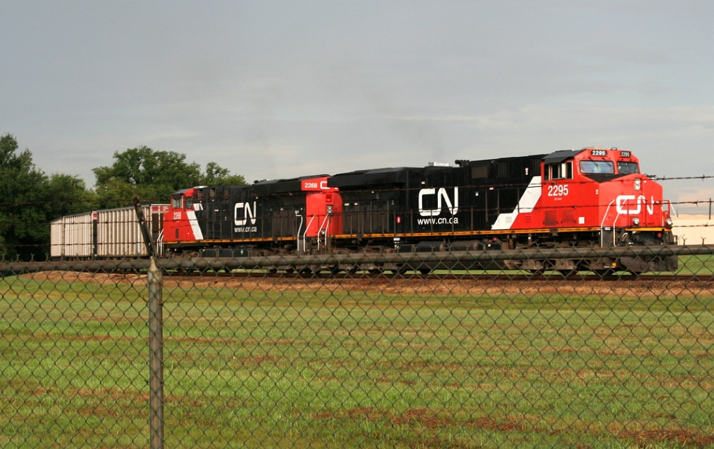 Coal train getting dropped off at IC Marine Terminal